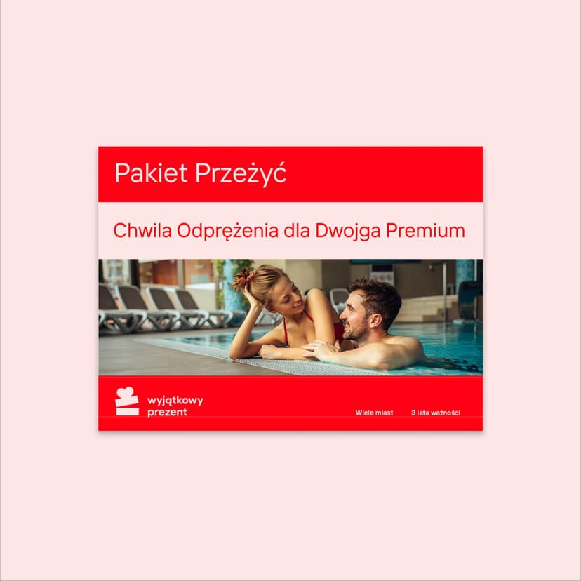 Pakiet Przeżyć "Chwila Odprężenia dla Dwojga Premium"