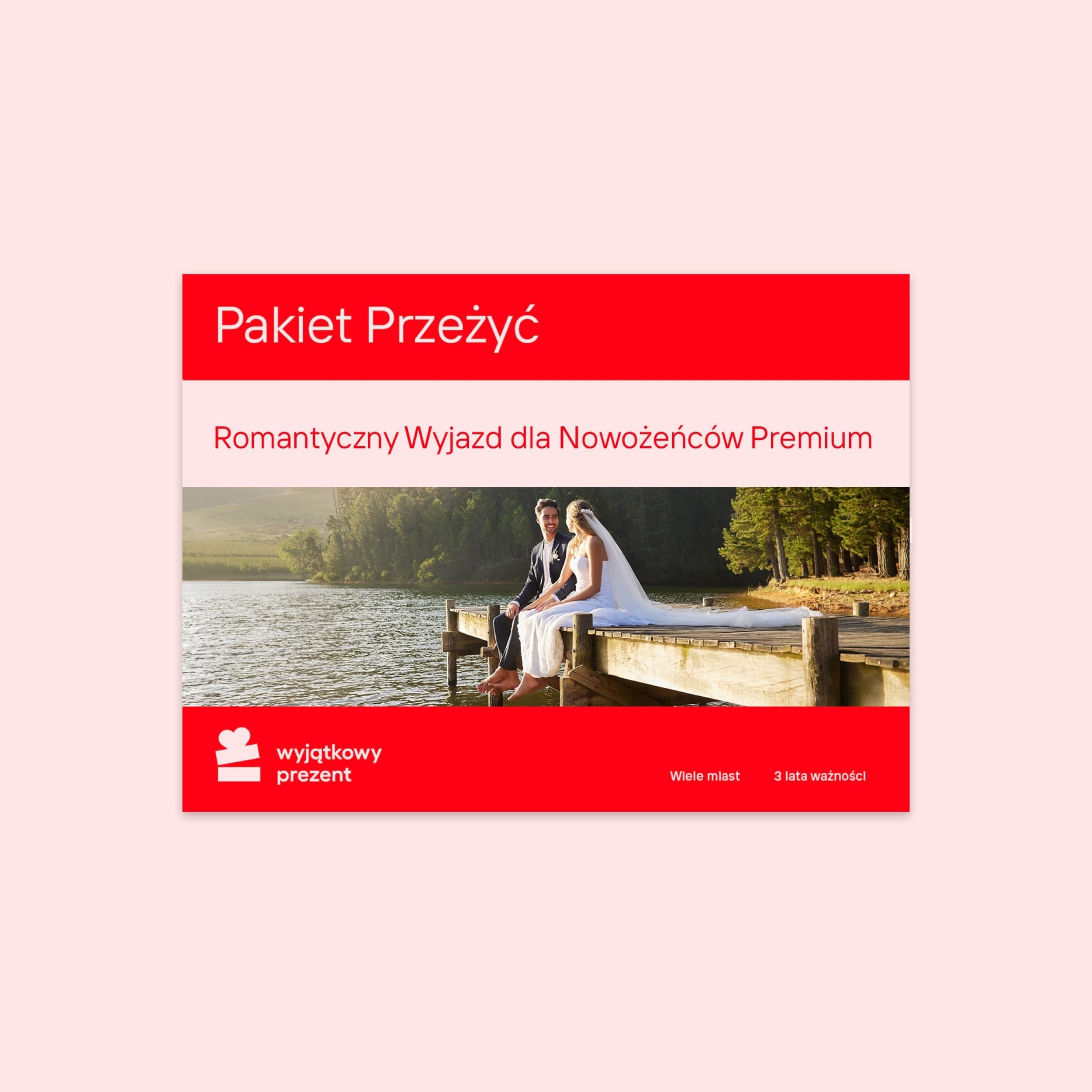 Pakiet Przeżyć "Romantyczny Wyjazd dla Nowożeńców Premium"