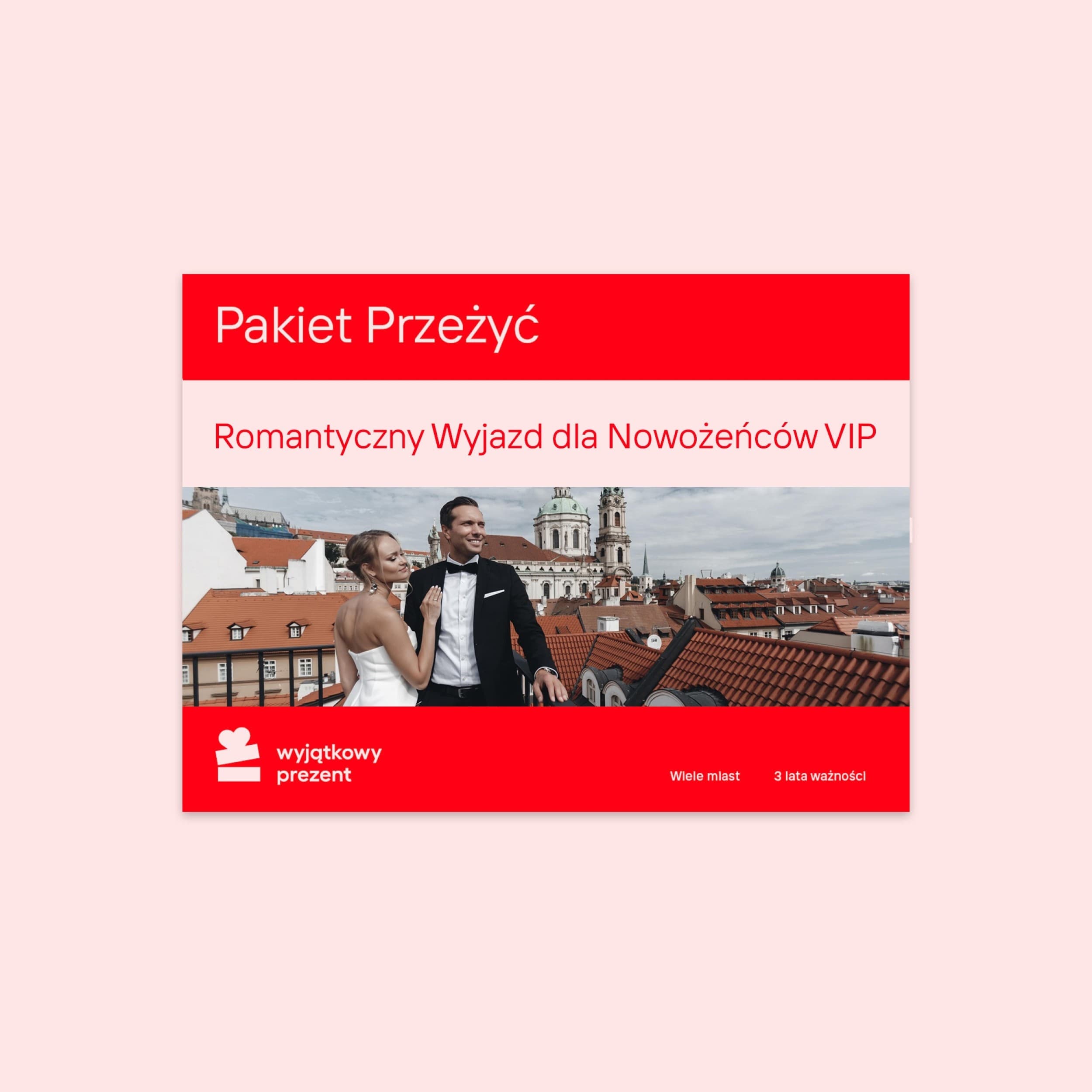 Pakiet Przeżyć "Romantyczny Wyjazd dla Nowożeńców VIP"