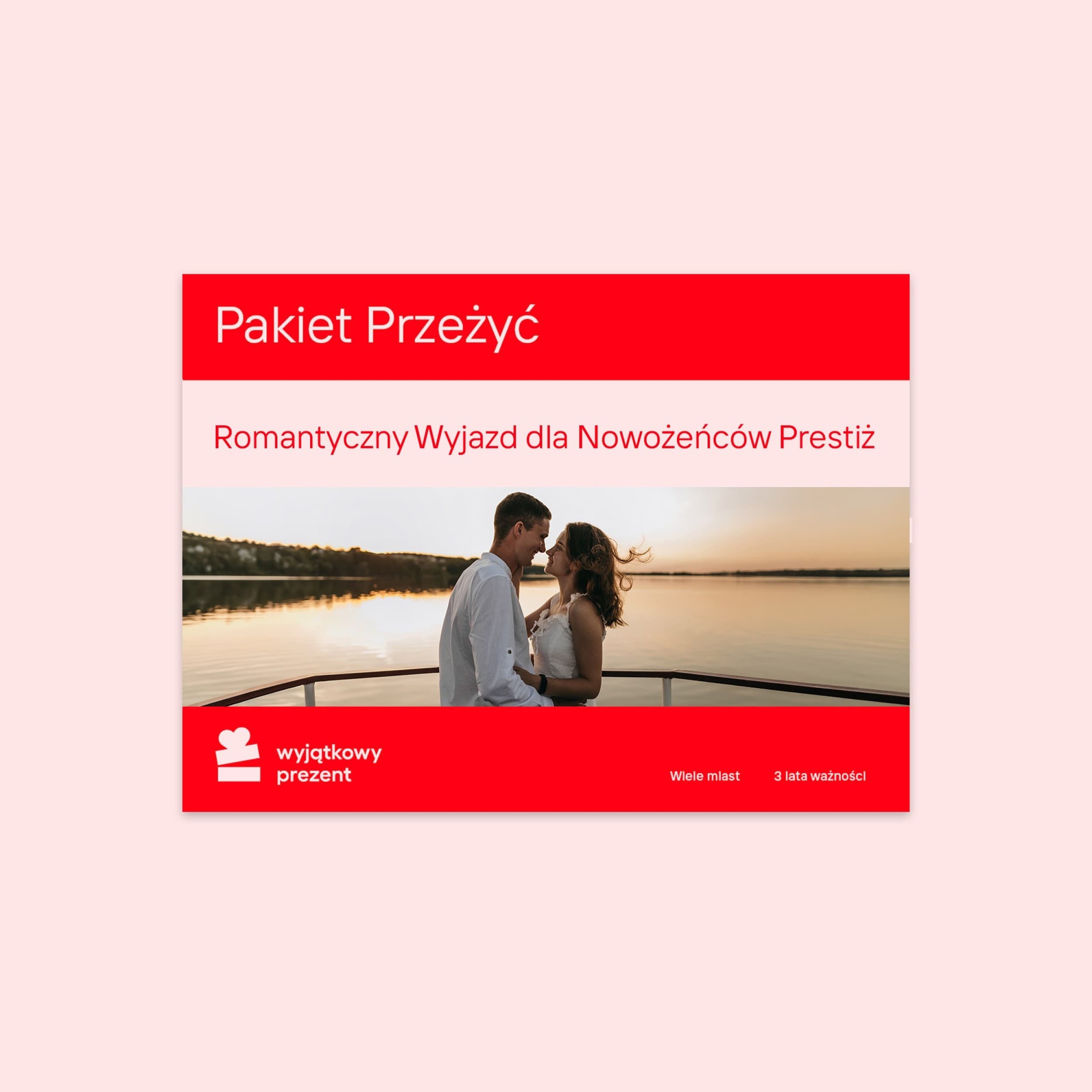 Pakiet Przeżyć "Romantyczny Wyjazd dla Nowożeńców Prestiż"