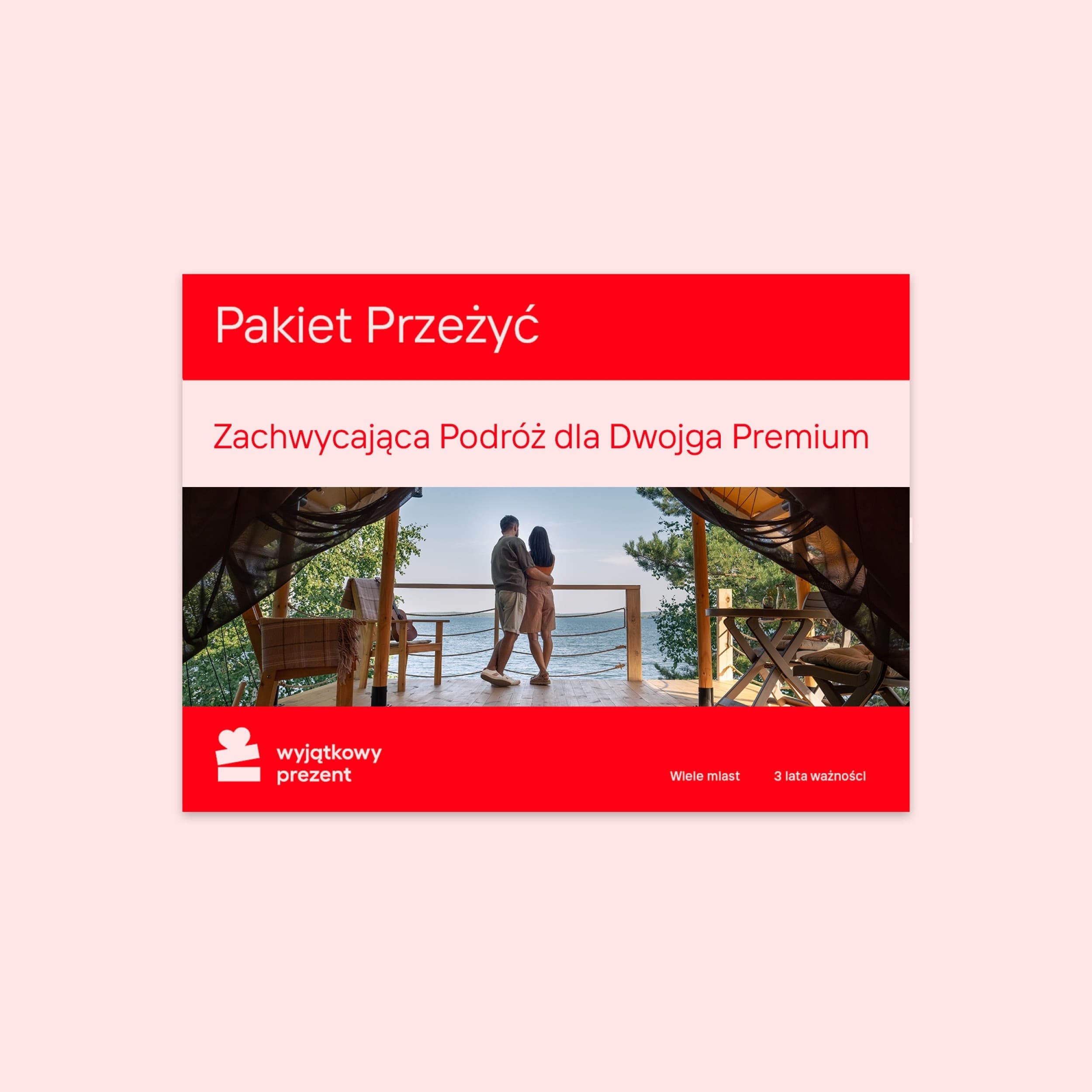 Pakiet Przeżyć "Zachwycająca Podróż dla Dwojga Premium"