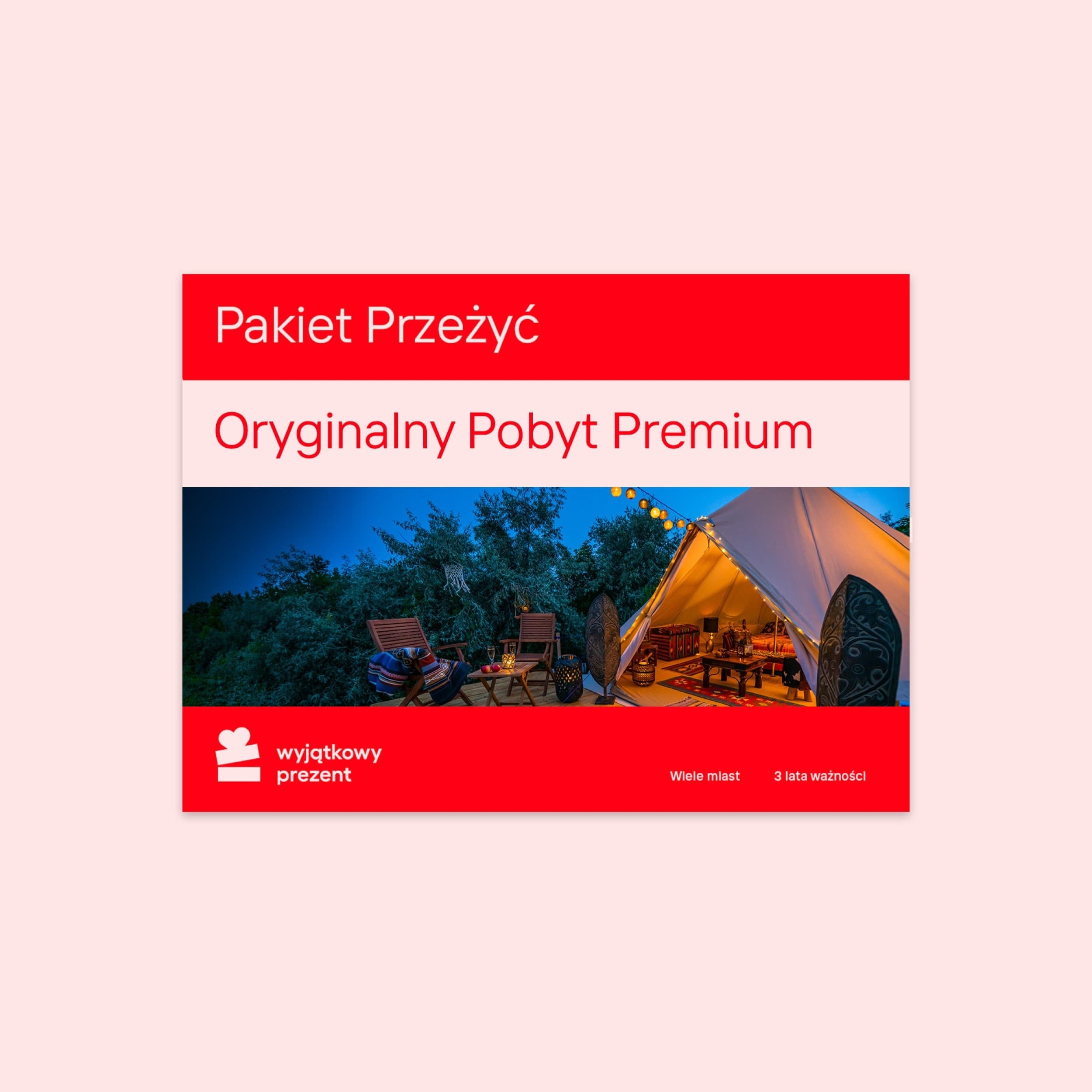 Pakiet Przeżyć "Oryginalny Pobyt Premium"