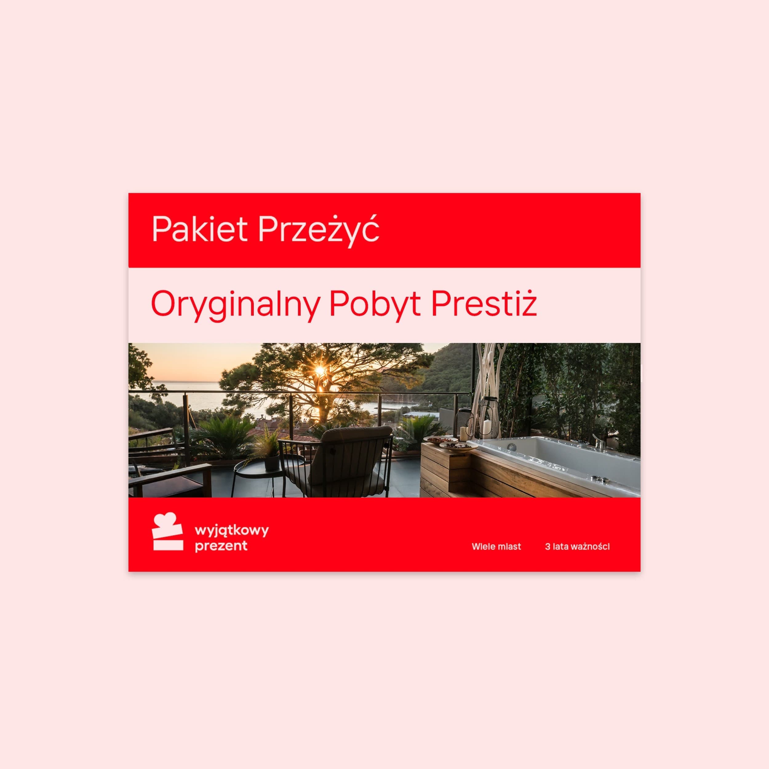 Pakiet Przeżyć "Oryginalny Pobyt Prestiż"