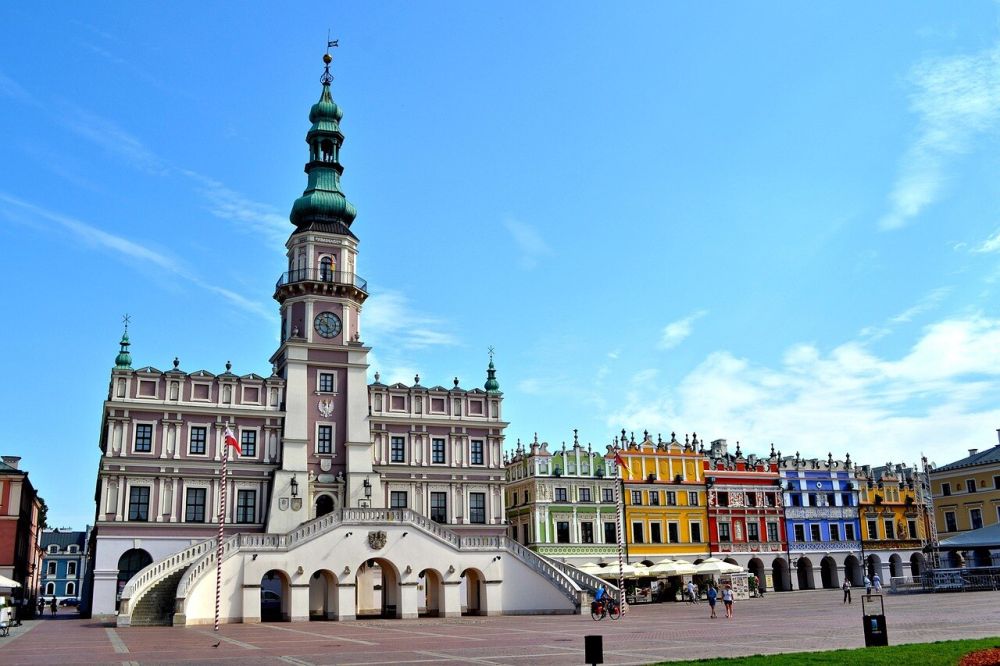 Rynek w Zamościu